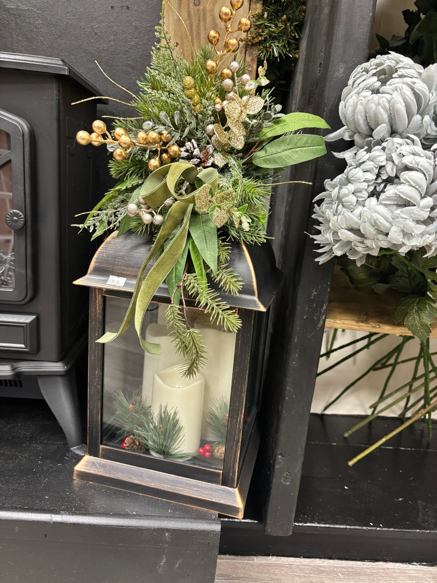 Bespoke lantern and topper Free P&P