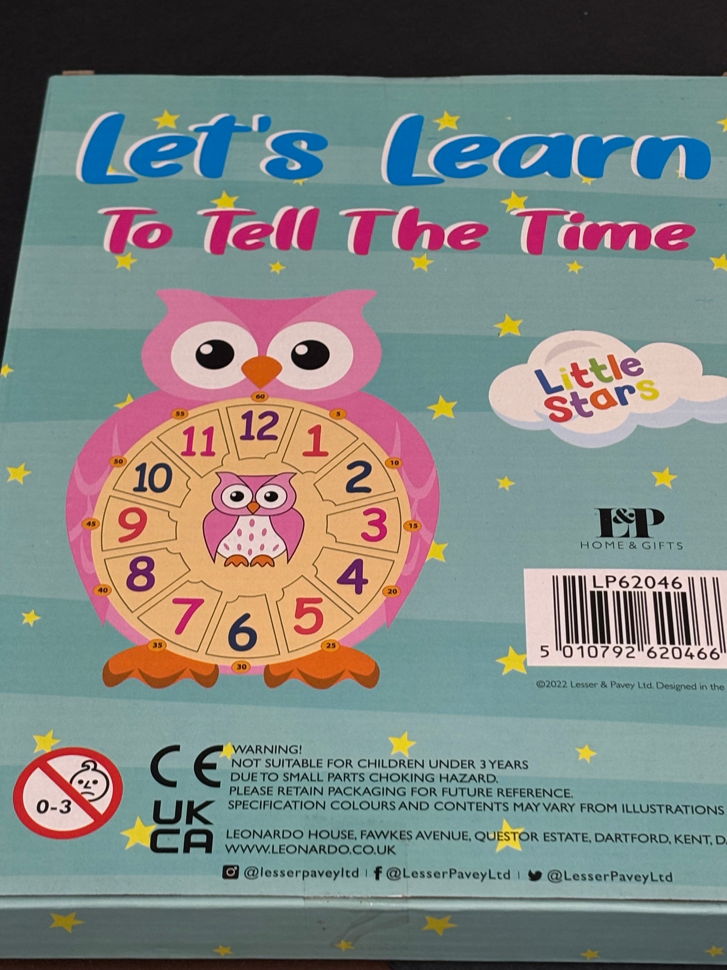 Let’s Learn Owl Clock