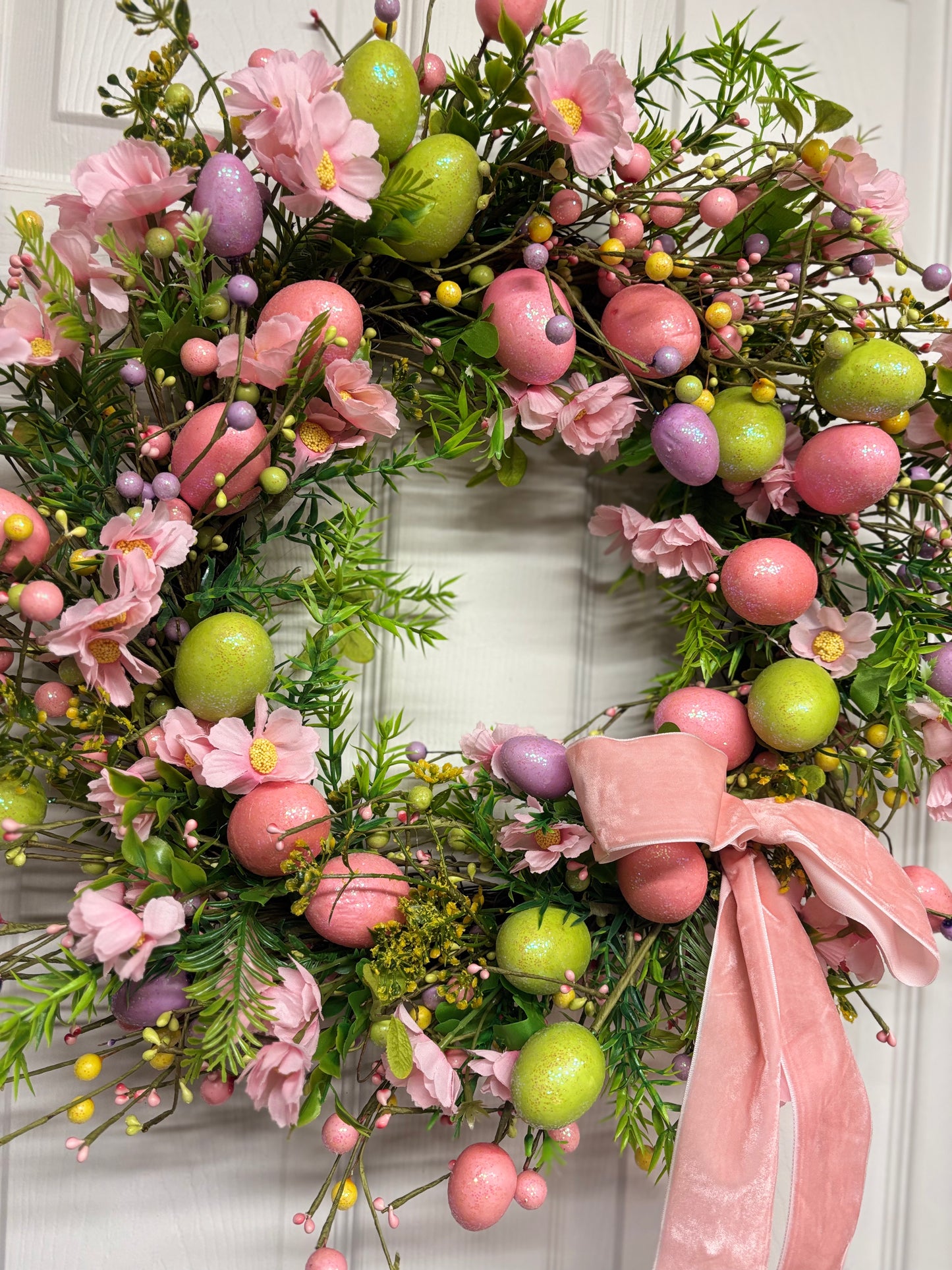 EGGTASTIC wreath FREE P&P