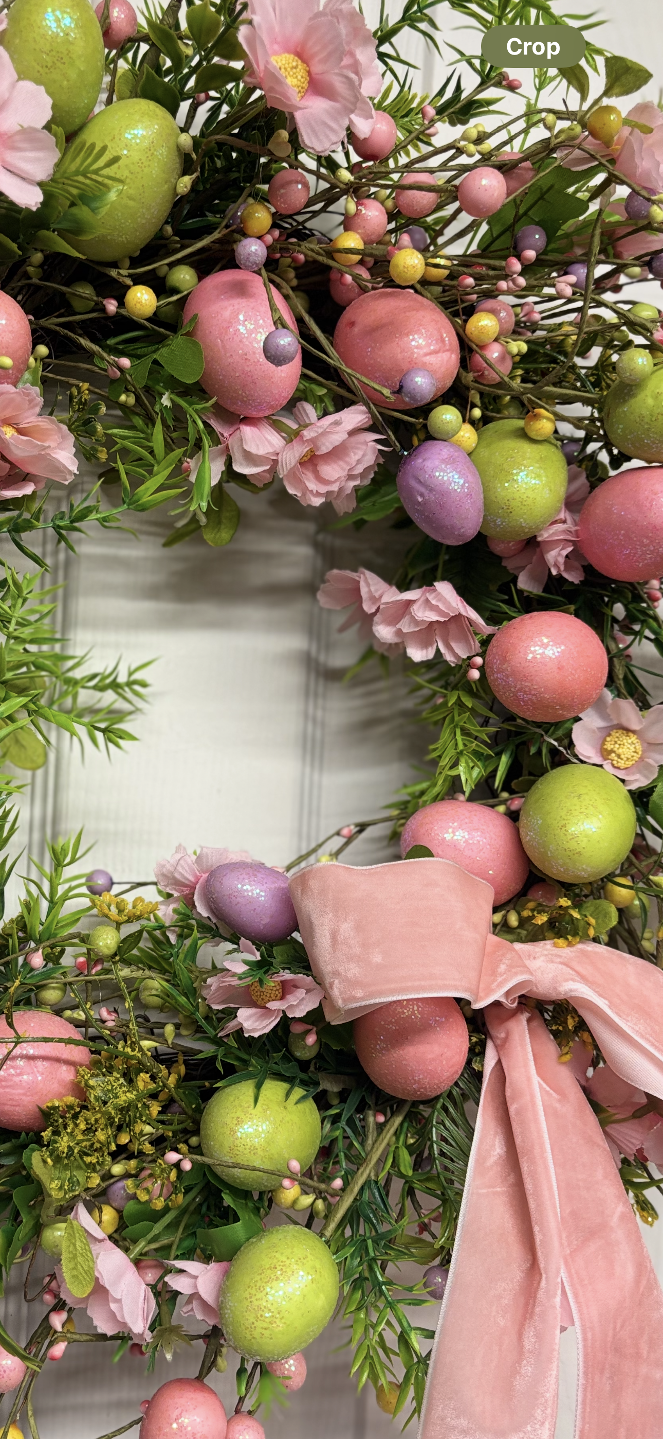 EGGTASTIC wreath FREE P&P