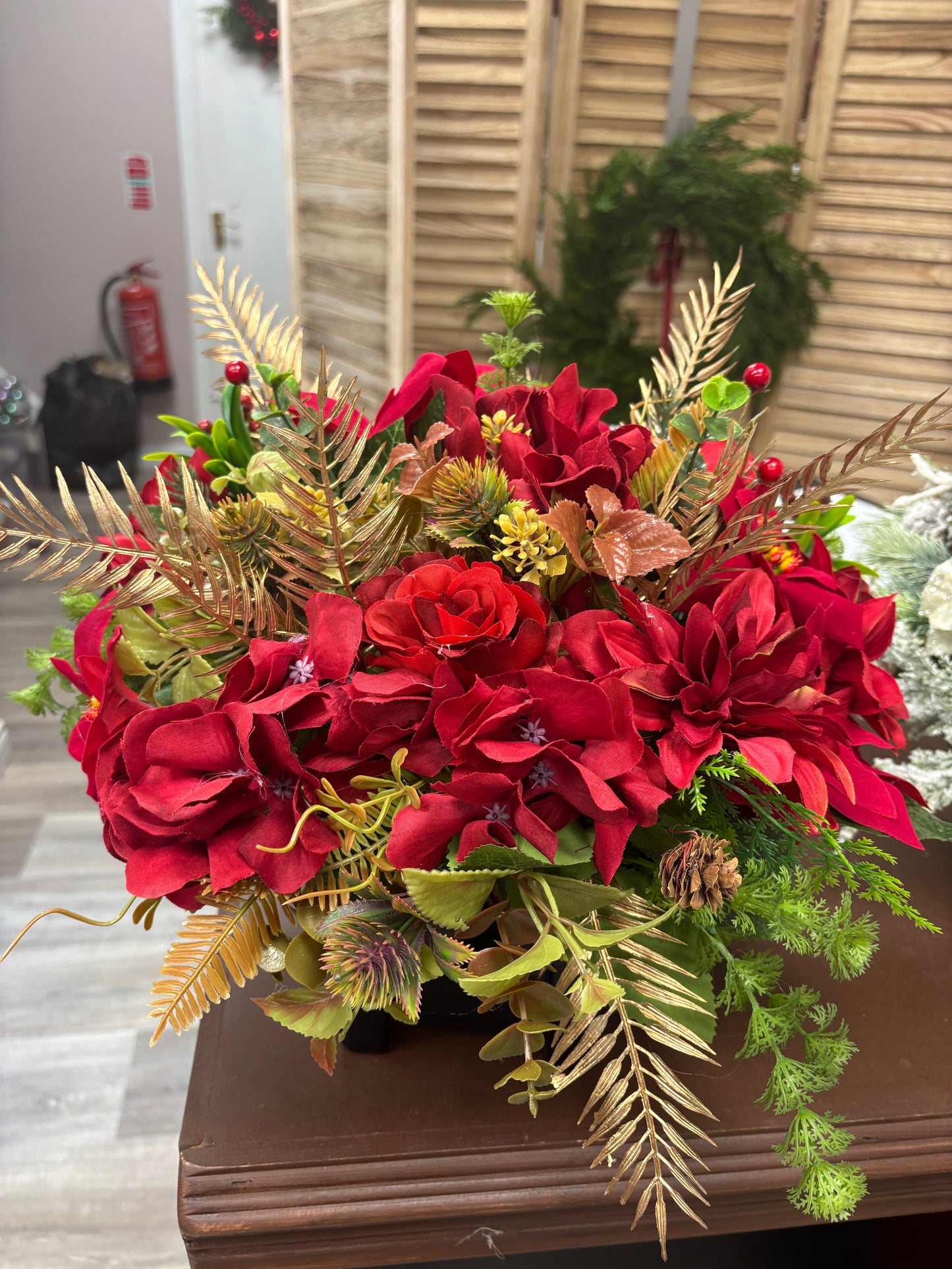 Christmas Grave Tribute Free P&P