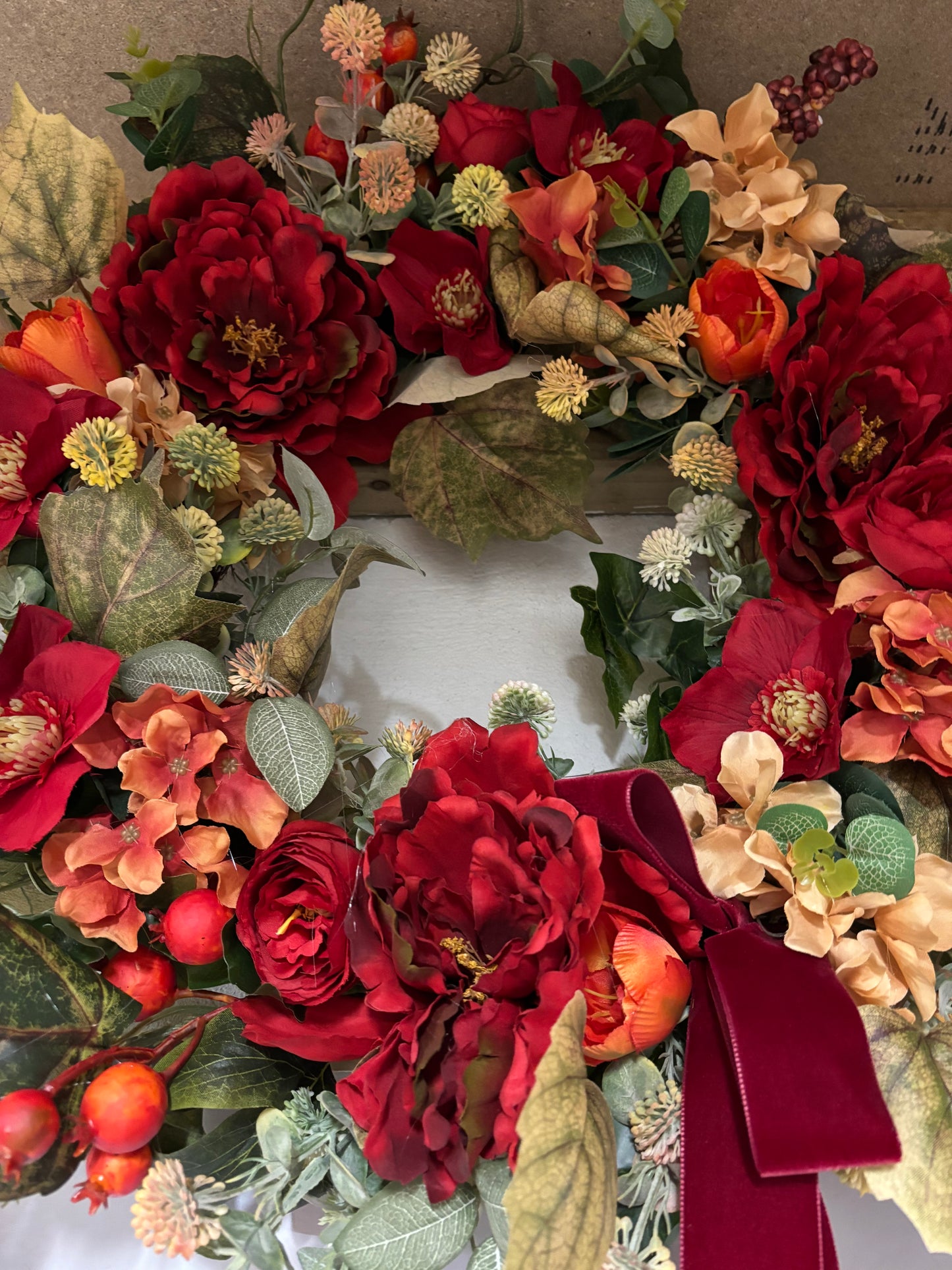 Autumn Hues Wreath FREE P&P