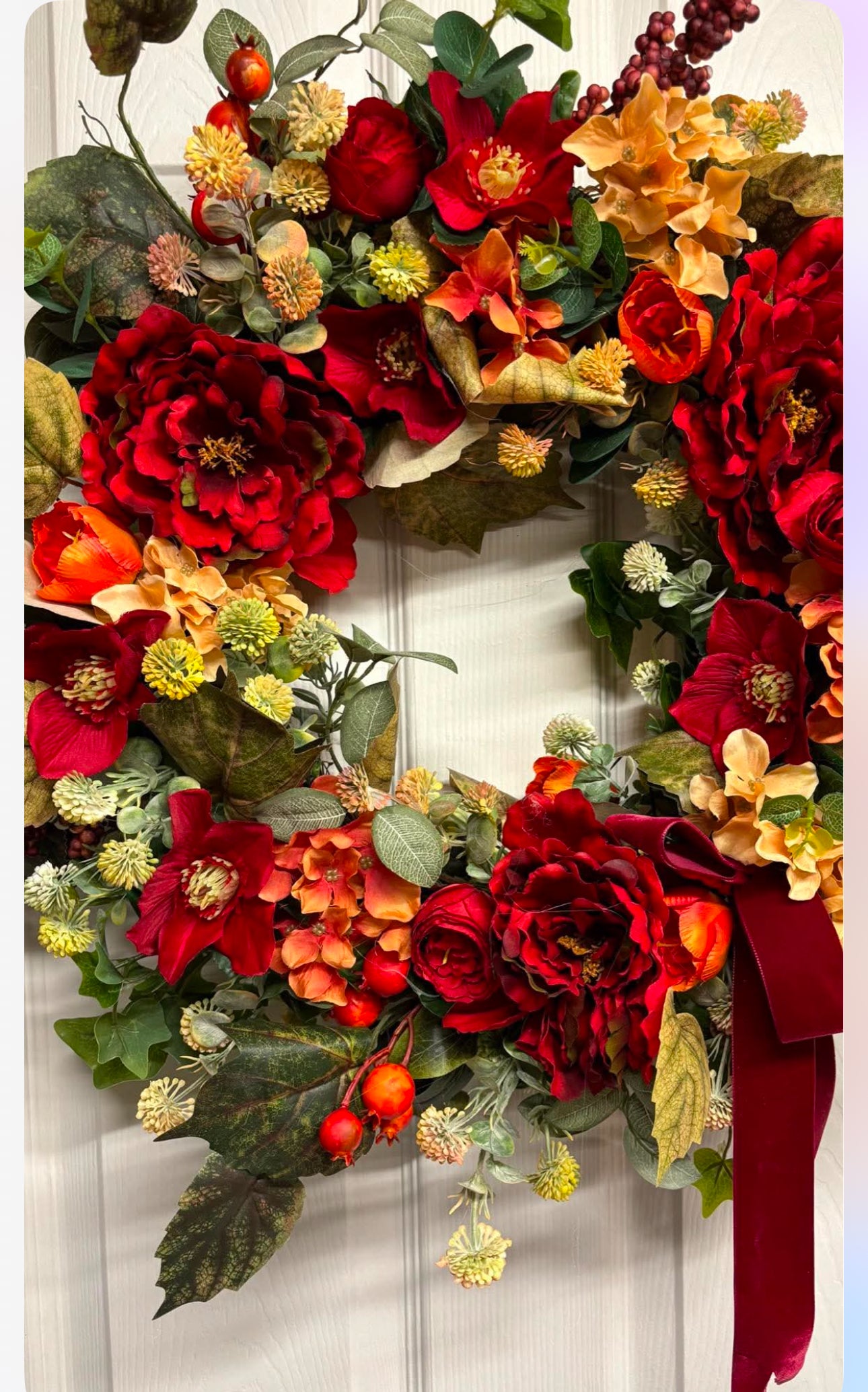 Autumn Hues Wreath FREE P&P