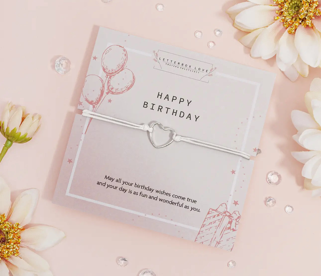 Letterbox love Happy Birthday Bracelet