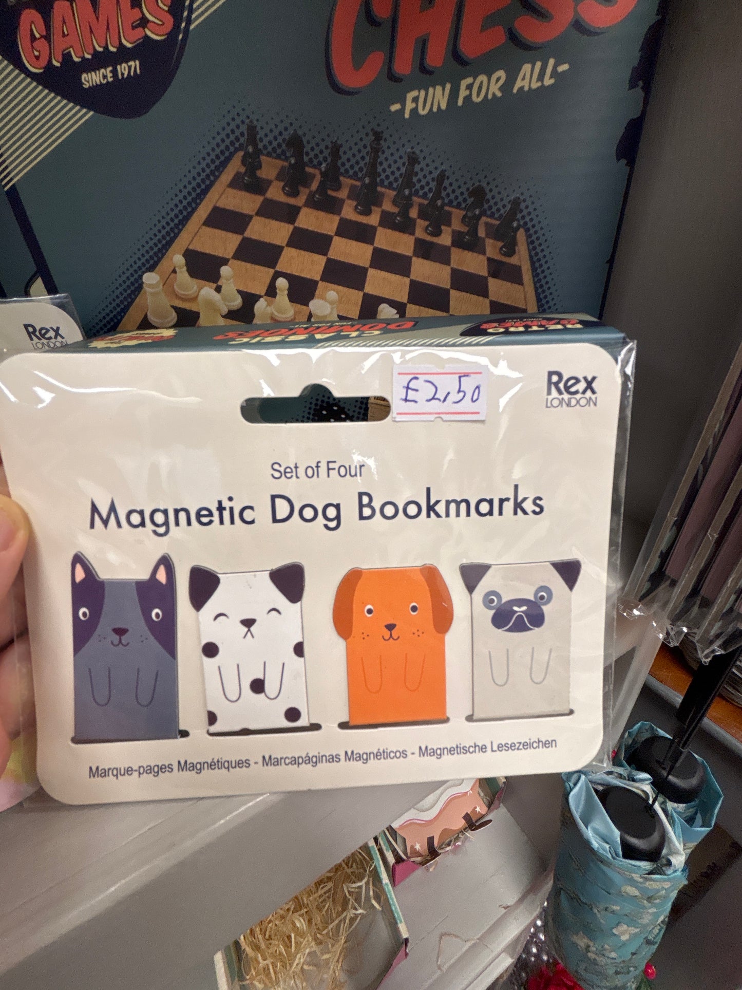 Magnetic Dog bookmarks