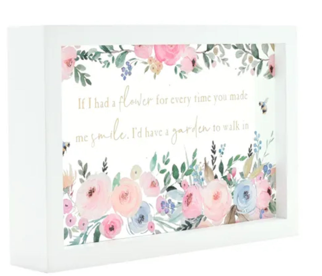 Flower Plaque