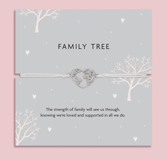 Letterbox Love Bracelet Family Tree Map