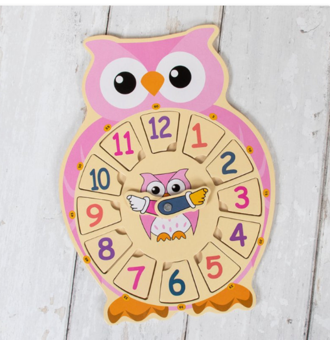 Let’s Learn Owl Clock