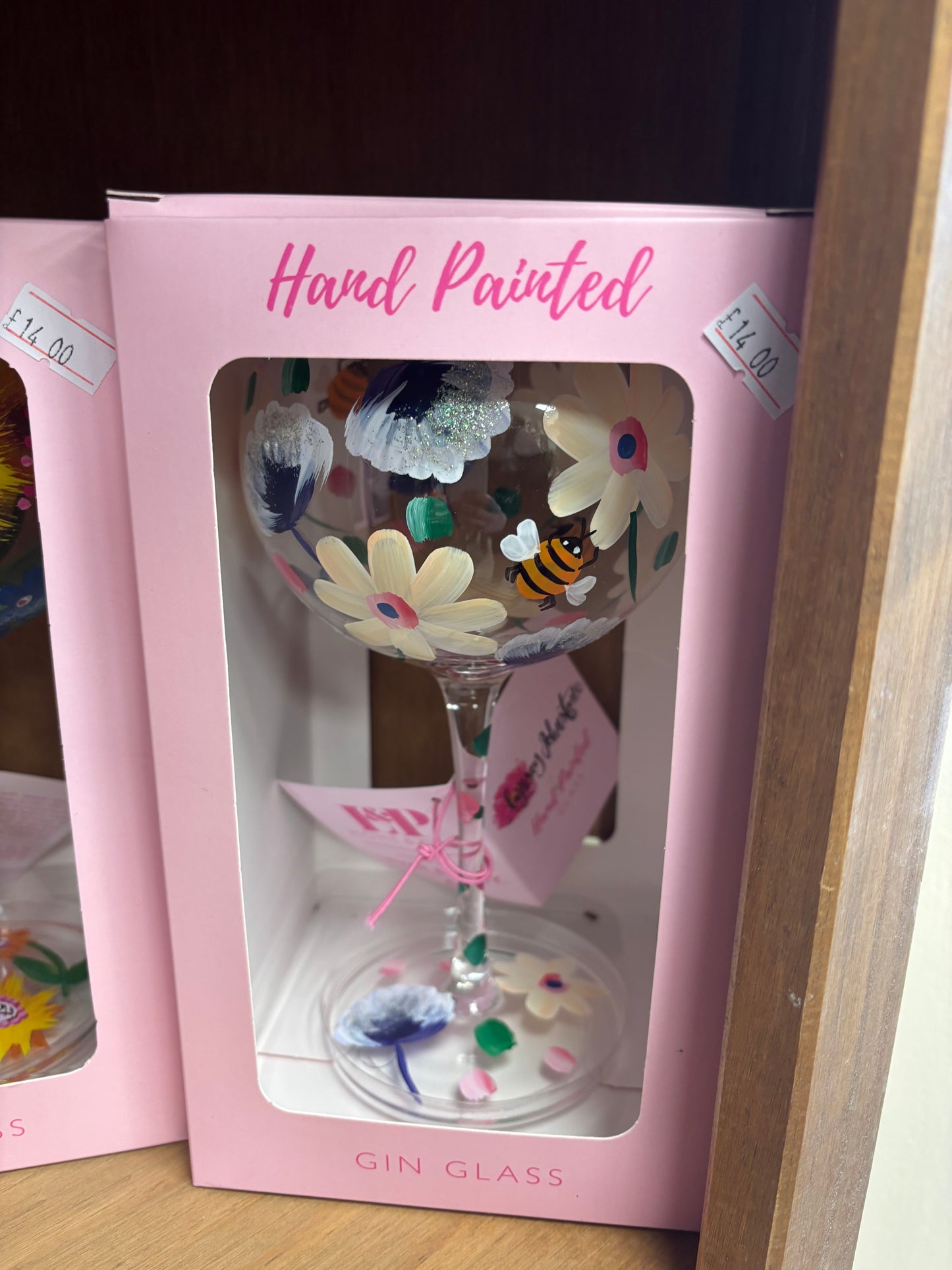 Hand painted Gin Glasses Various Designs