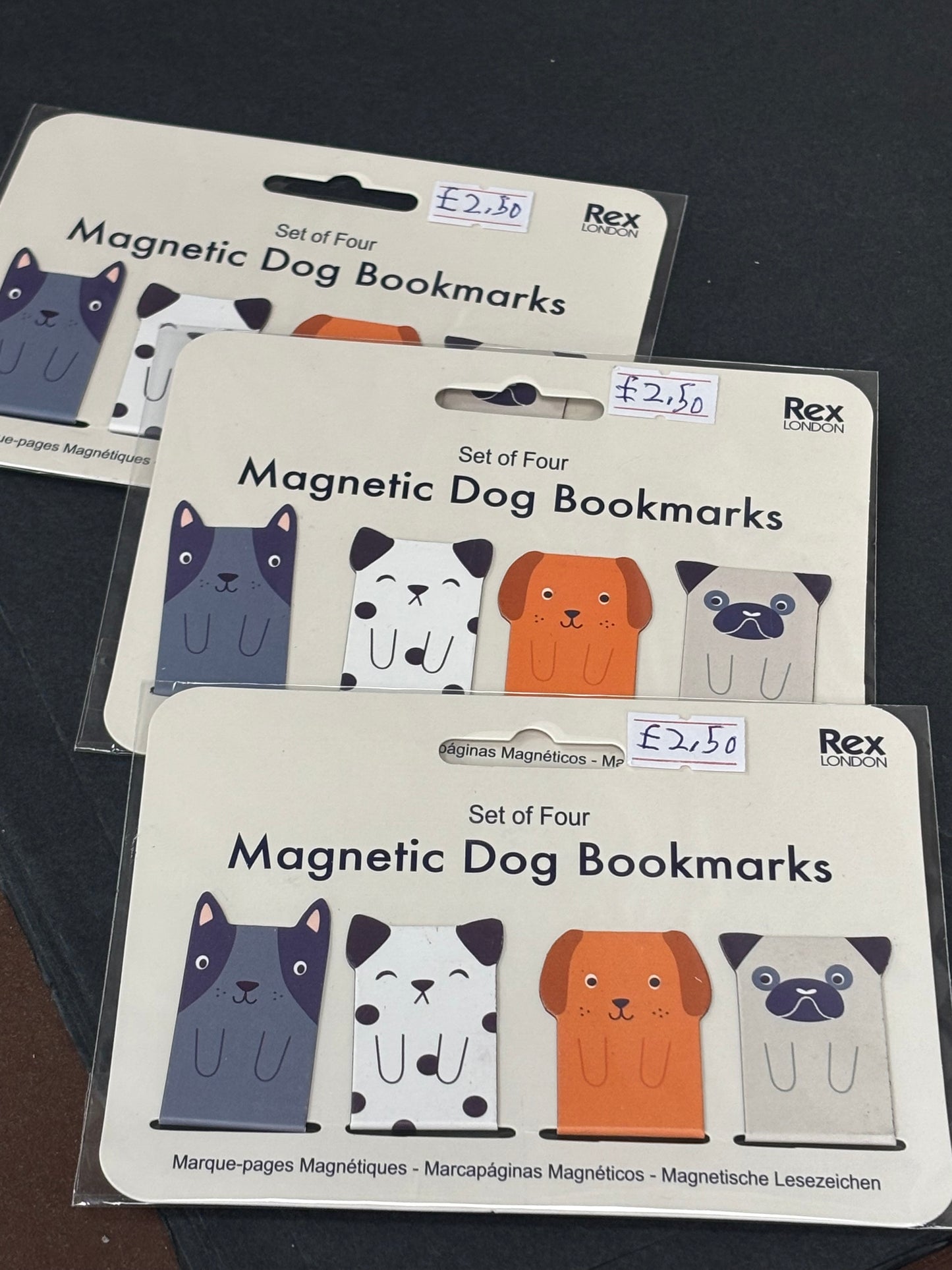 Magnetic Dog bookmarks