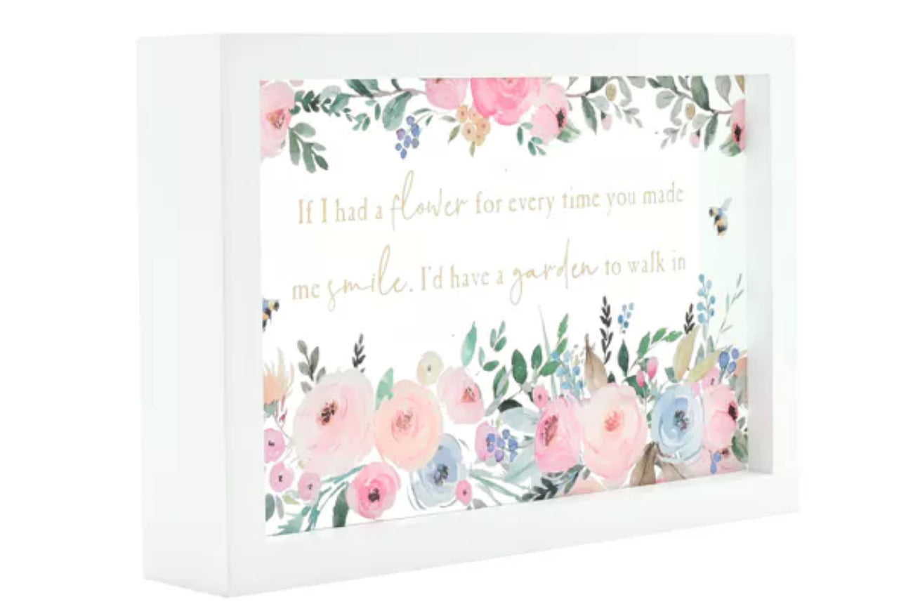 Flower Plaque