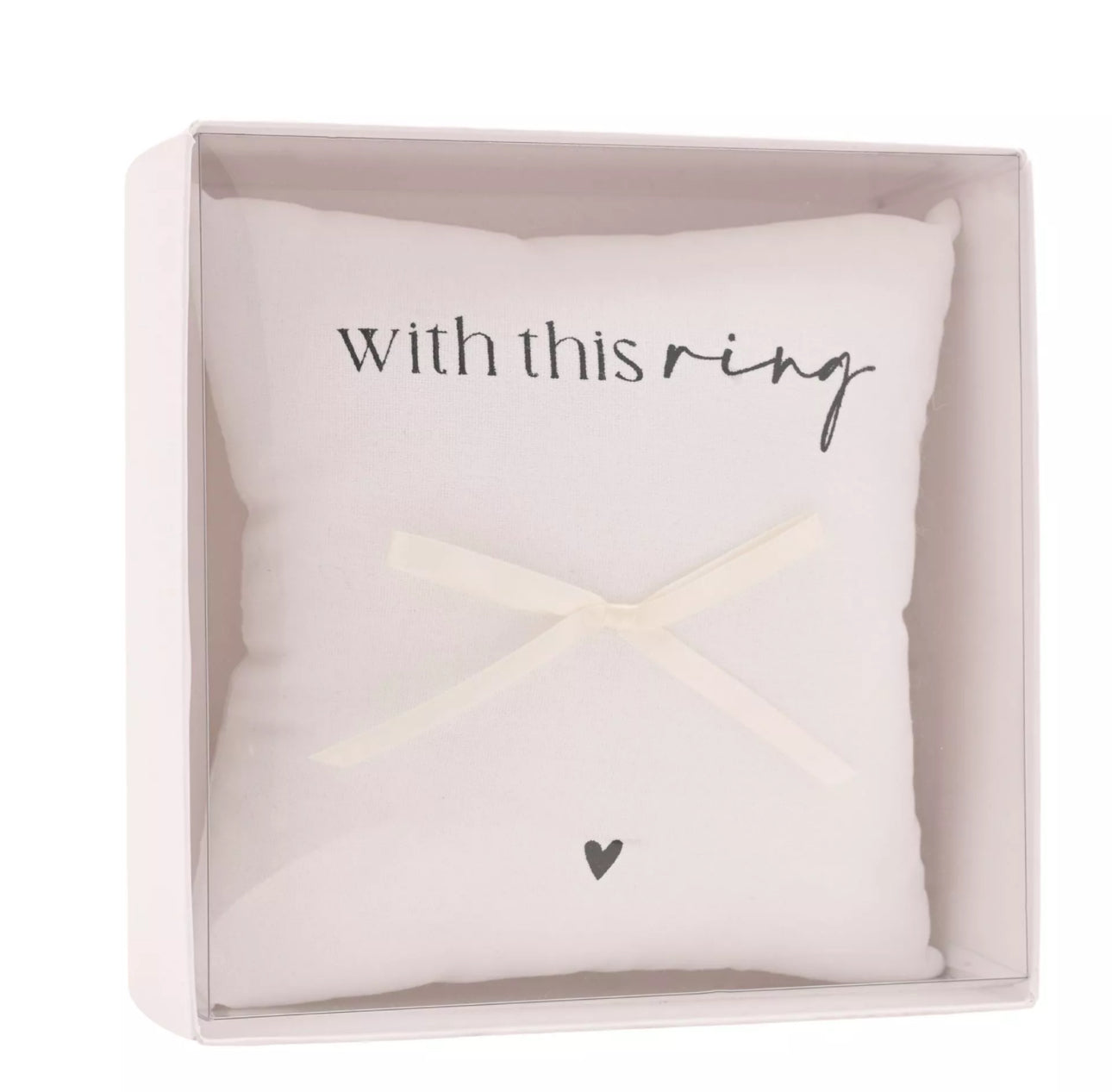 With This ring Cushion