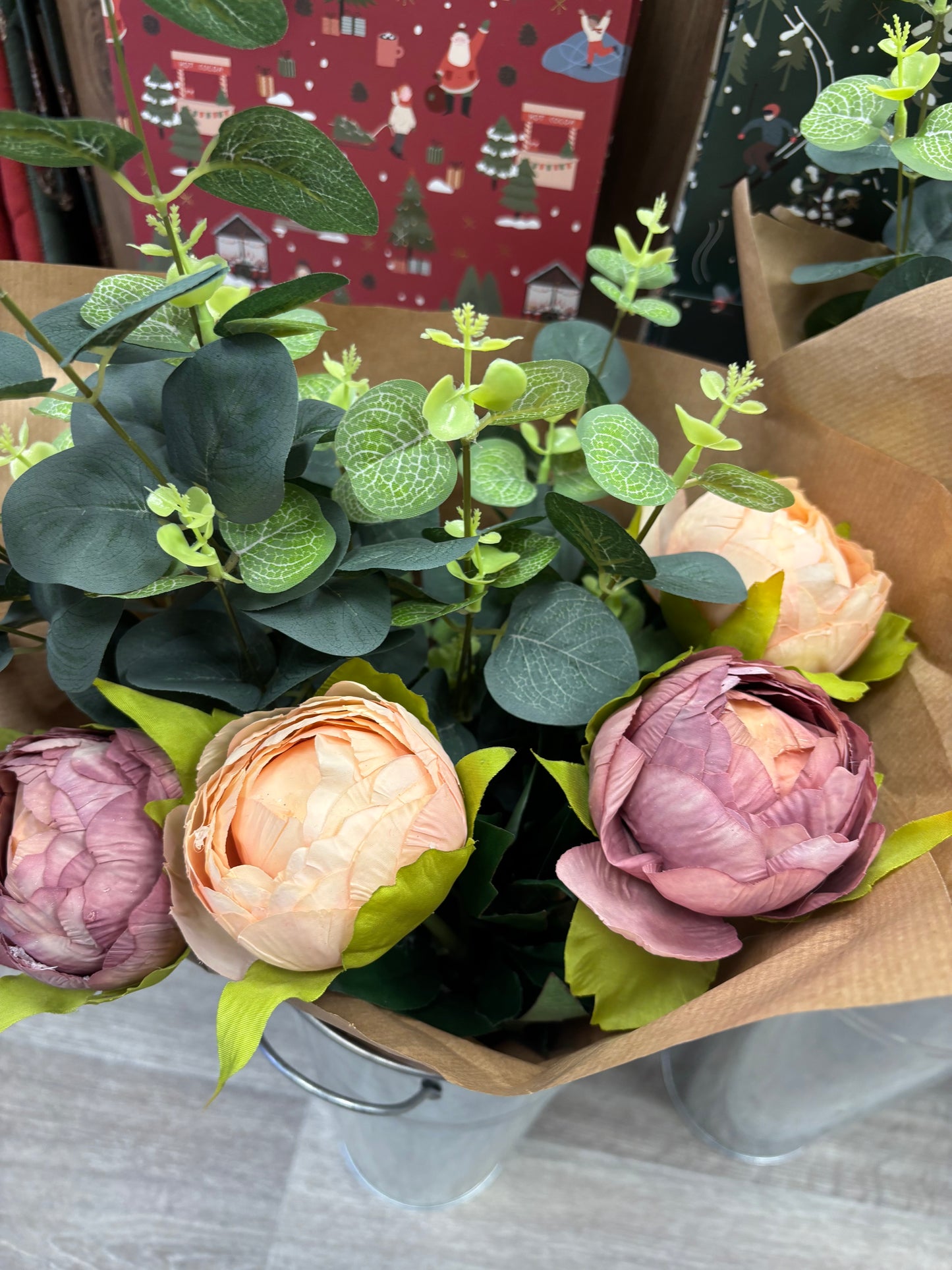 Closed Peony Bouquet