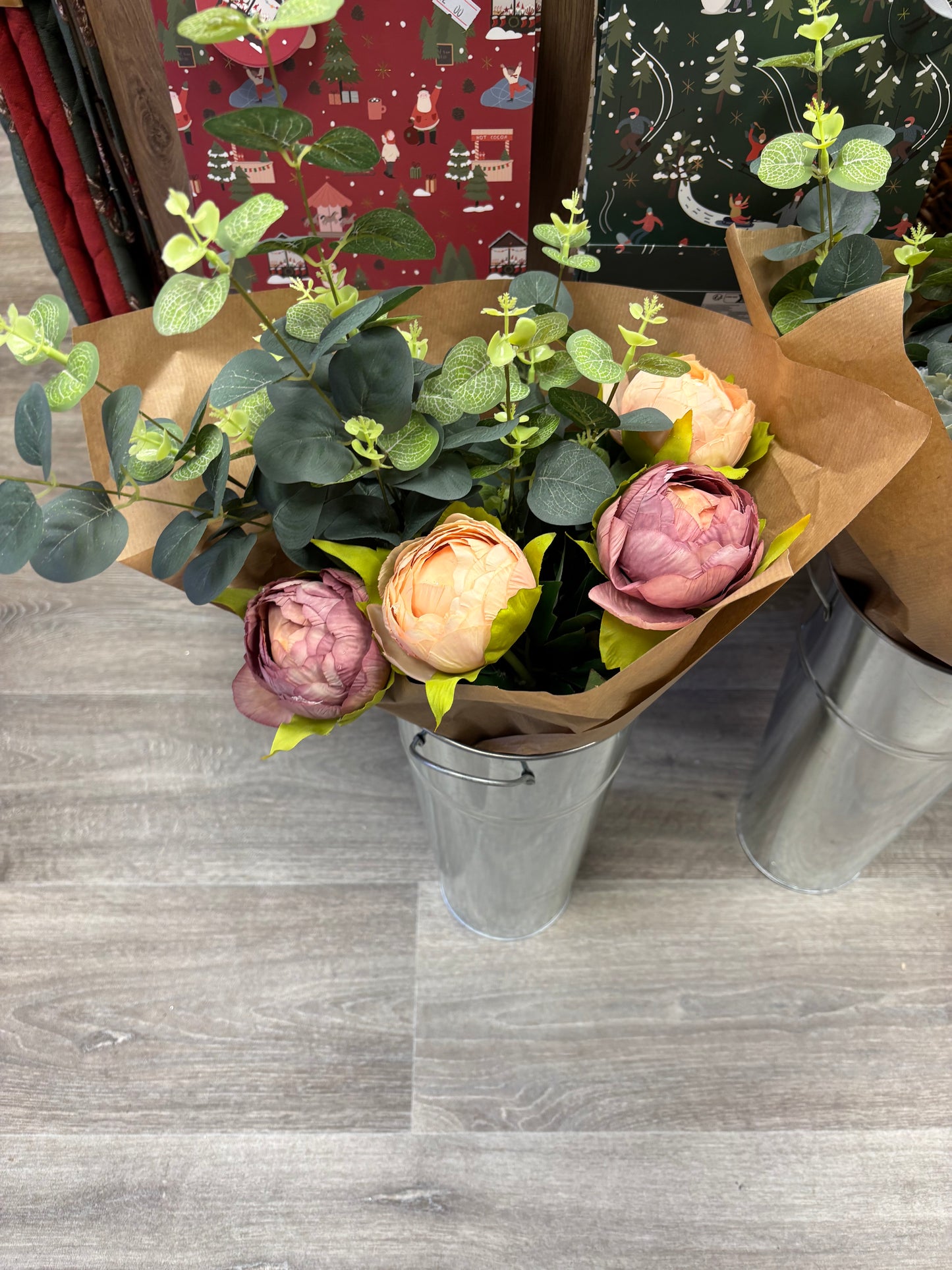 Closed Peony Bouquet