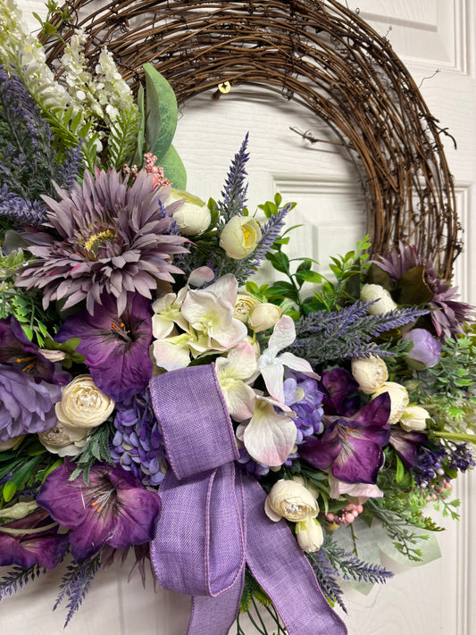 Heather Moon wreath