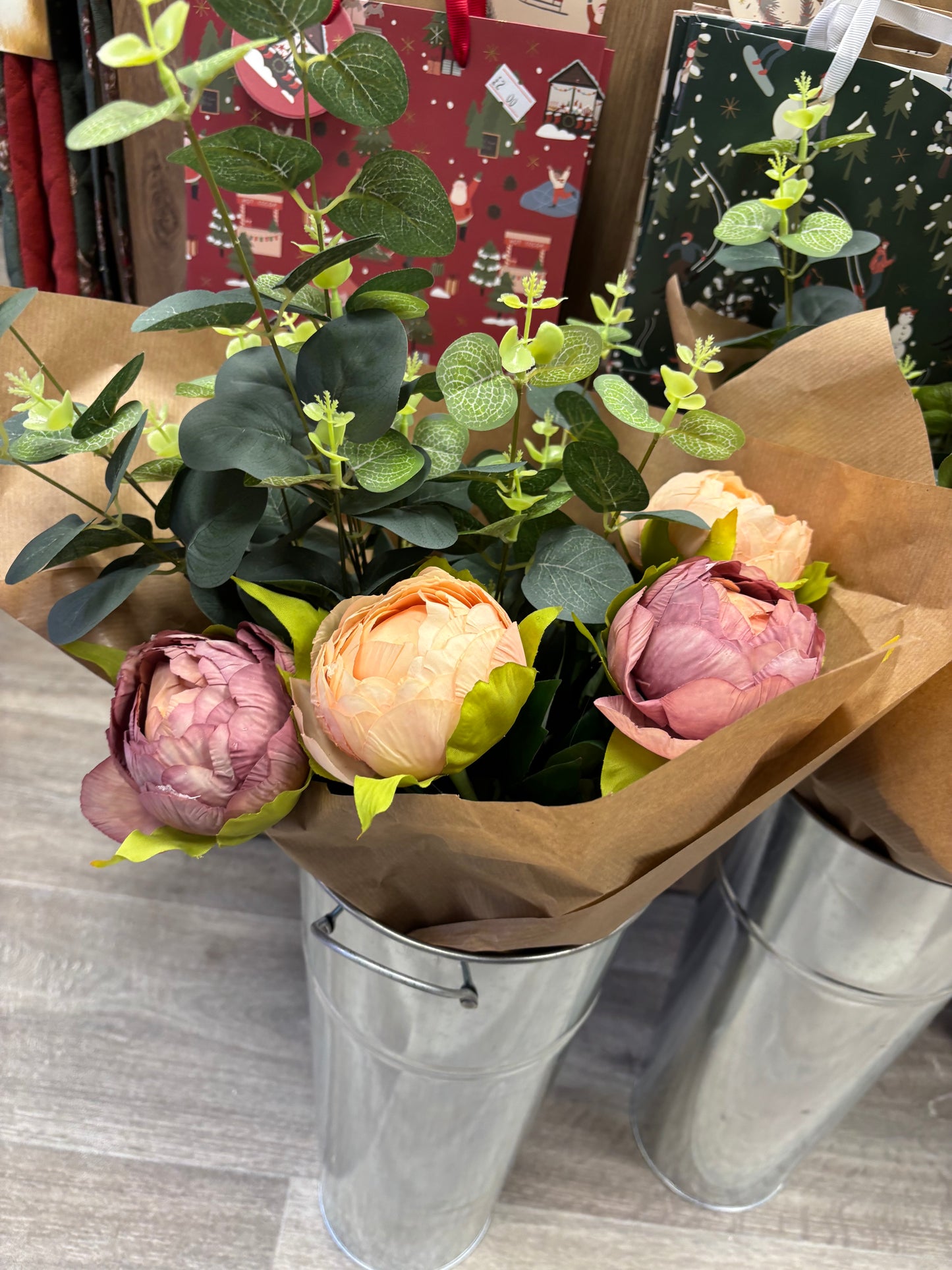 Closed Peony Bouquet