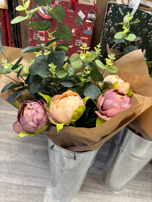 Closed Peony Bouquet