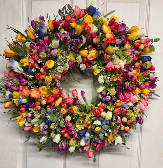 Floral Pom 🌸🌸🌿 Free P&P