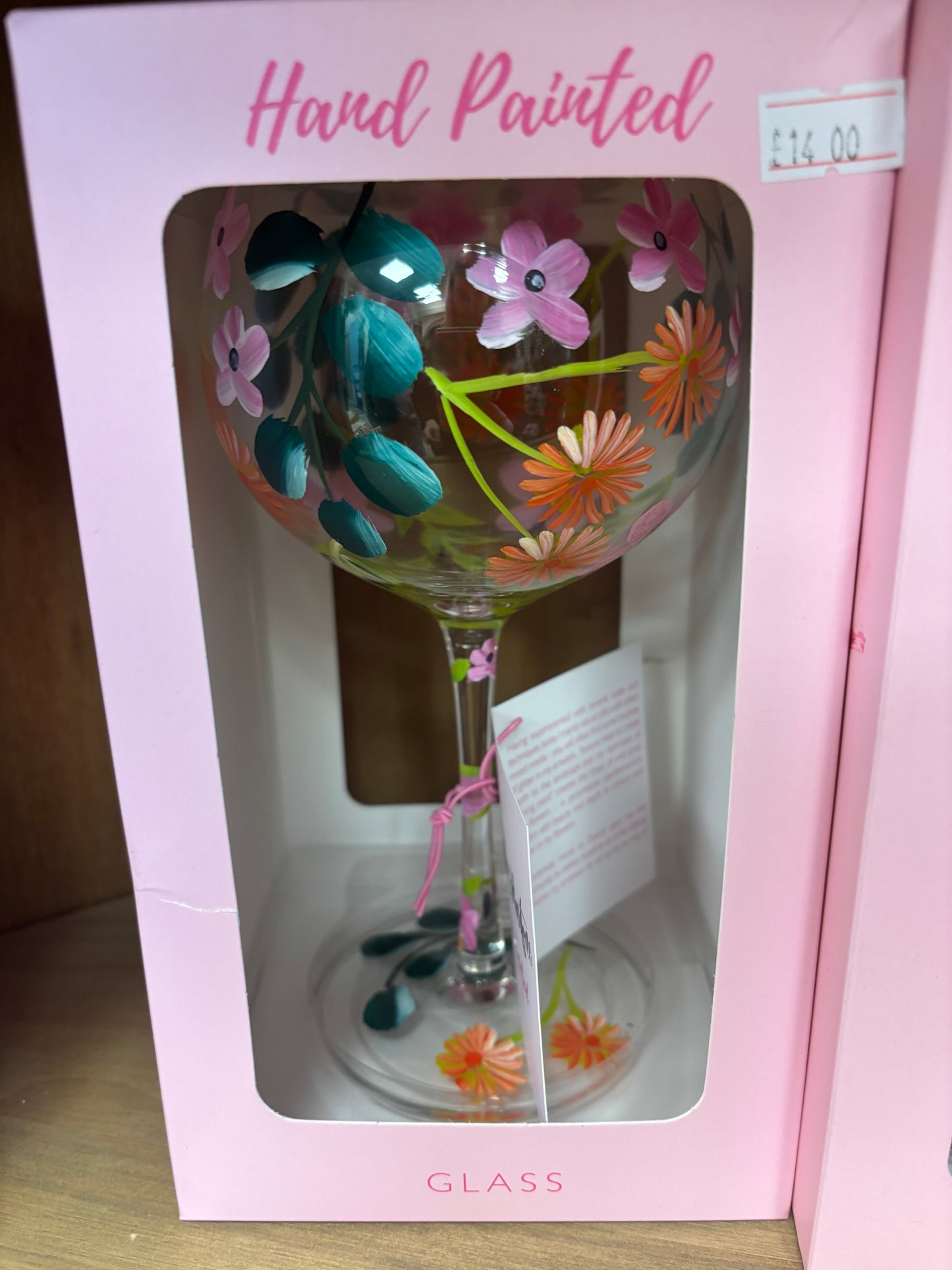 Hand painted Gin Glasses Various Designs