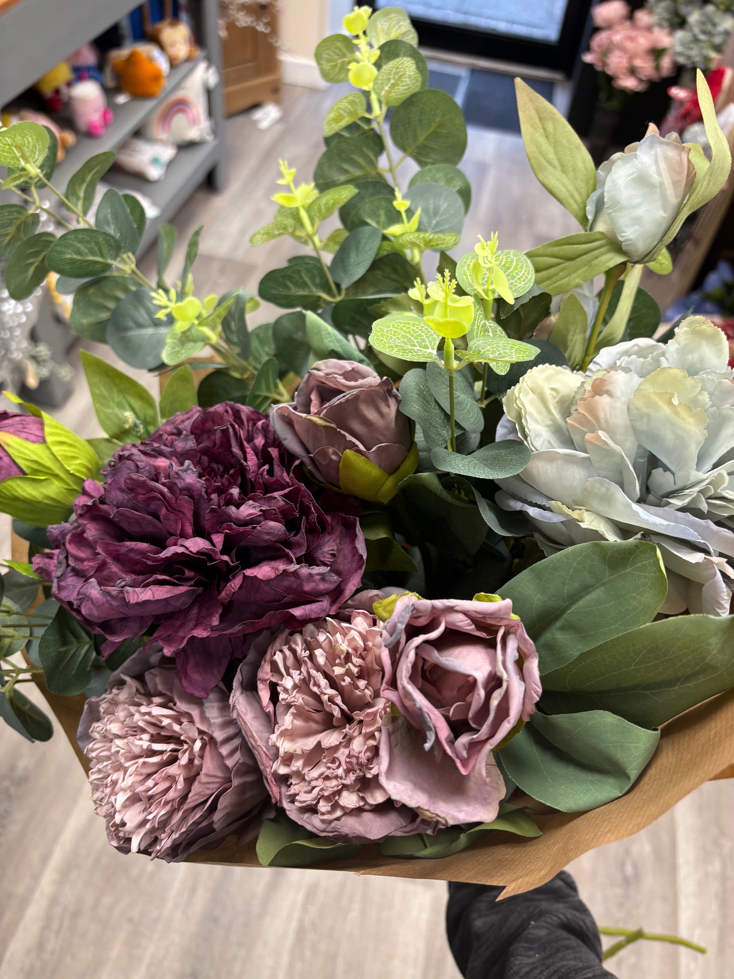 X-Large Ruffle Peony bouquet