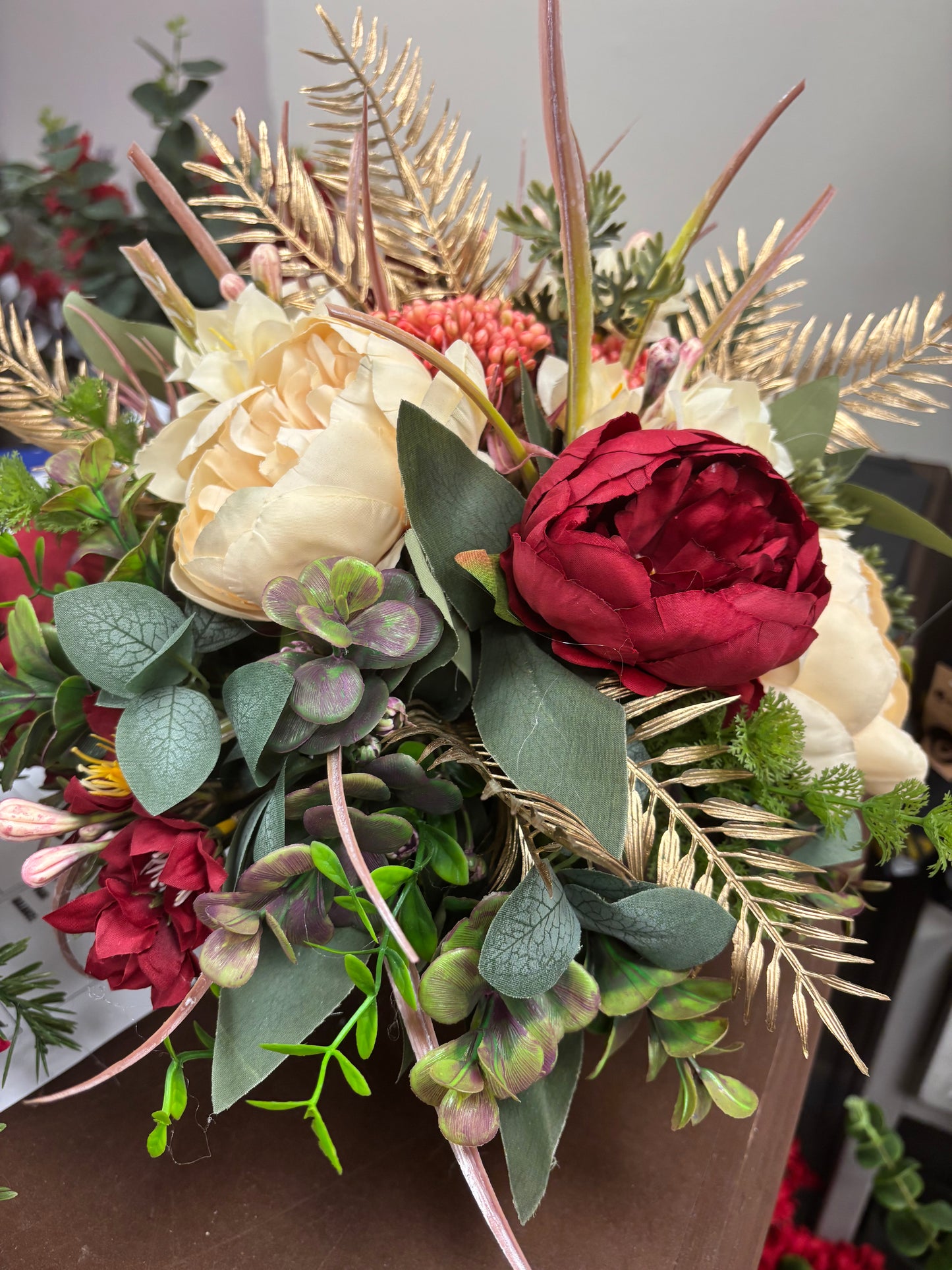 Christmas Grave Tribute Free P&P