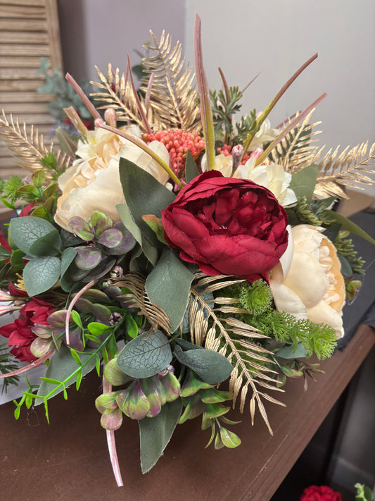 Christmas Grave Tribute Free P&P