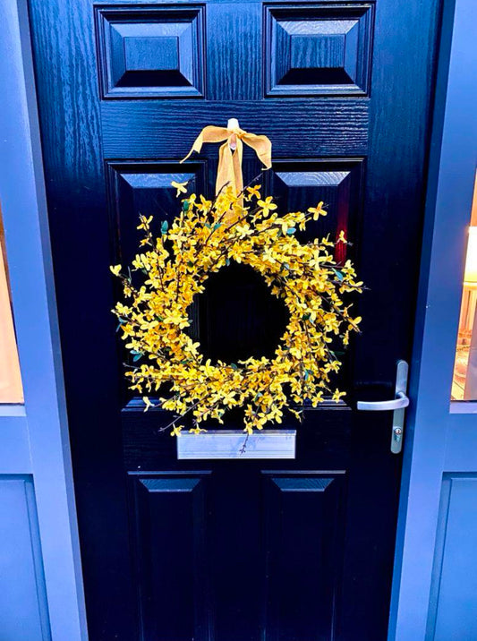 Forsythia Wreath FREE P&P
